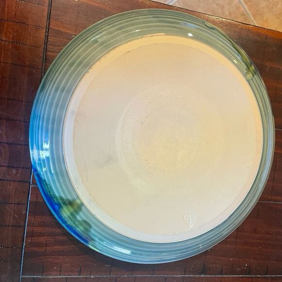 Pottery chip and dip platter blues - Picture 7 of 10